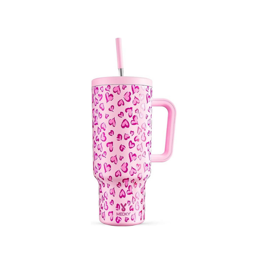 Garrafa Térmica MEOKY 40oz Sweet Pink – Feminina e Estampada