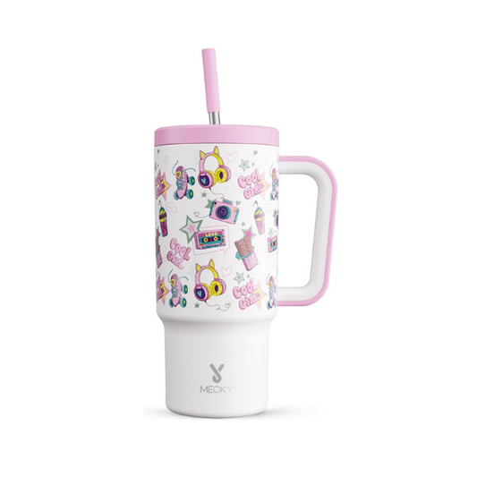 Garrafa Térmica MEOKY 40oz Cool Girl – Feminina e Estampada